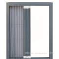 Folding printed polyester insect screens for doors
